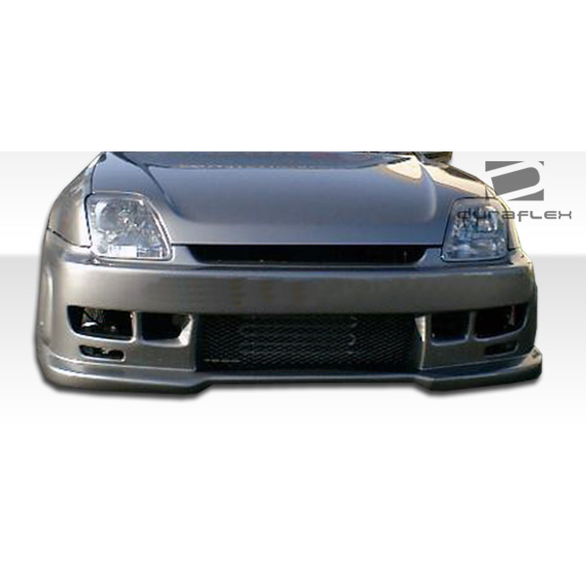 Modify your Honda Prelude 1997 with our Exterior/Front Bumpers or Lips - Front view at a slight angle