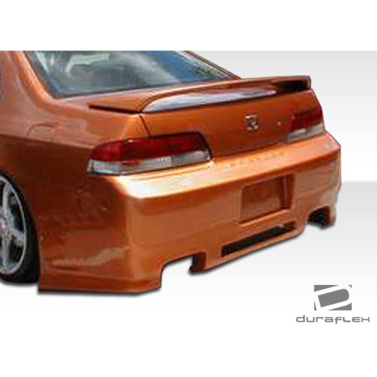 Modify your Honda Prelude 1997 with our Exterior/Rear Bumpers or Lips - Rear view of vehicle at a slight angle