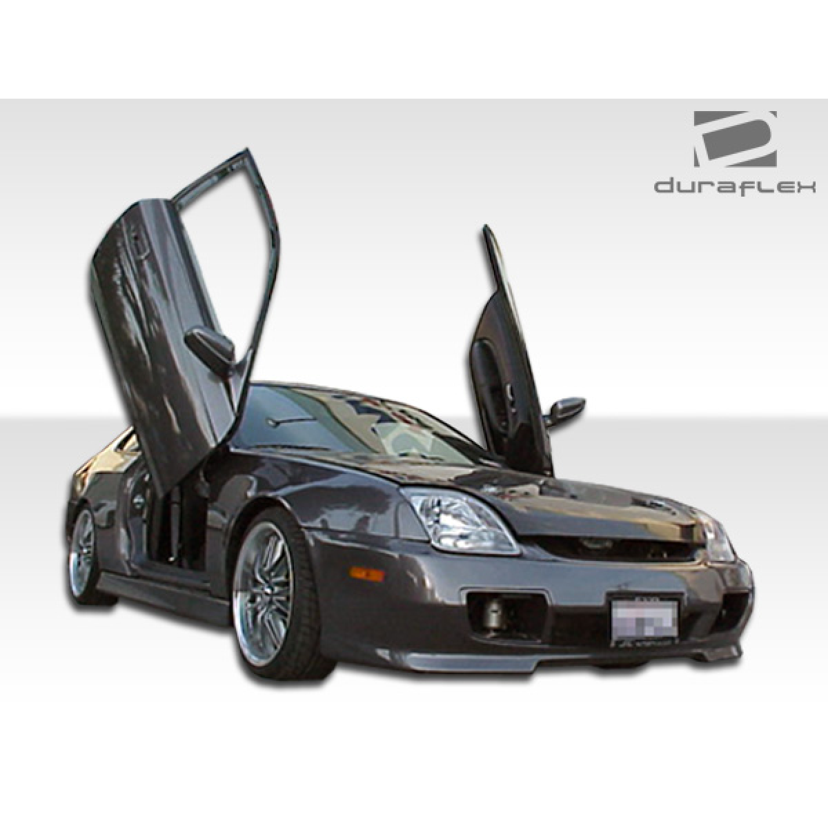 Modify your Honda Prelude 1997 with our Exterior/Front Bumpers or Lips - Front view angle of the car with doors open
