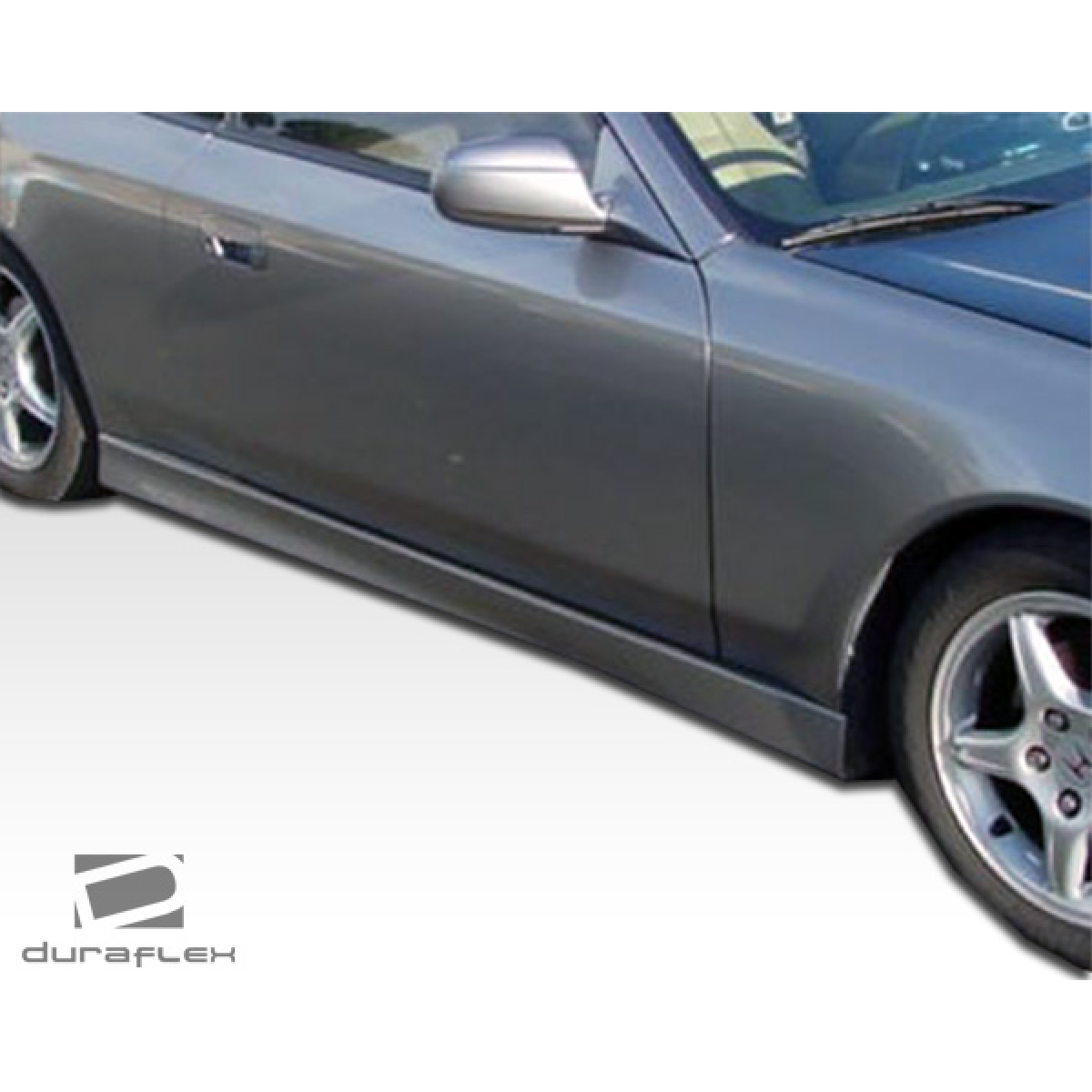 Modify your Honda Prelude 1997 with our Exterior/Side Skirts - Side profile view of the car part