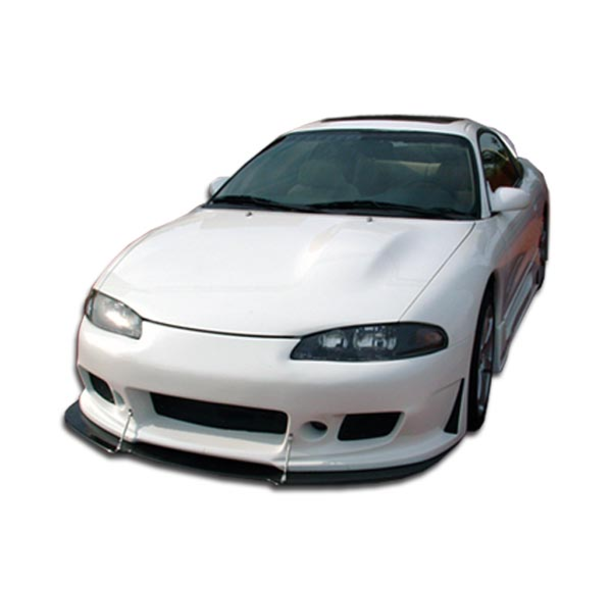 Modify your Eagle Talon 1995 with our Exterior/Complete Body Kits - Front view at a slight angle from the left