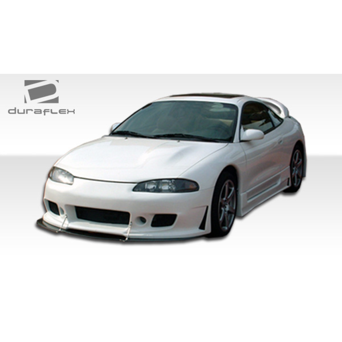 Modify your Eagle Talon 1995 with our Exterior/Complete Body Kits - Front view of the vehicle at a slight angle