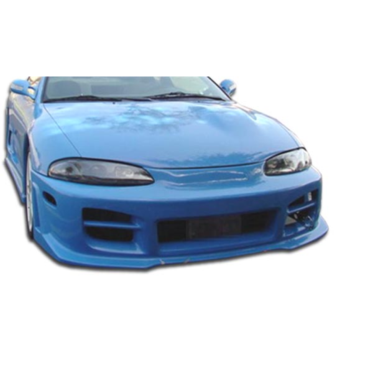 Modify your Eagle Talon 1995 with our Exterior/Complete Body Kits - Front view of aftermarket bumper for vehicle