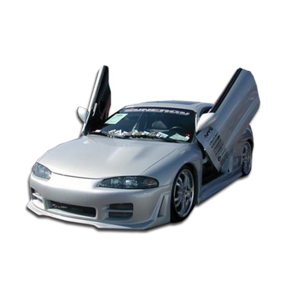 Modify your Eagle Talon 1995 with our Exterior/Complete Body Kits - Front view with doors open at around 90 degrees