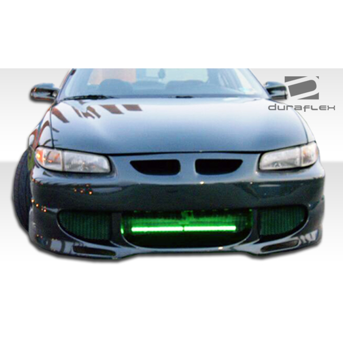 Modify your Pontiac Grand Prix 1997 with our Exterior/Complete Body Kits - Front view of the vehicle with bumper part