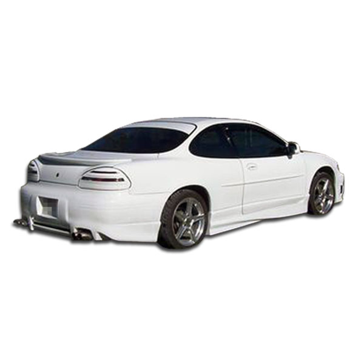 Modify your Pontiac Grand Prix 1997 with our Exterior/Rear Bumpers or Lips - The image shows a rear three quarter view angle