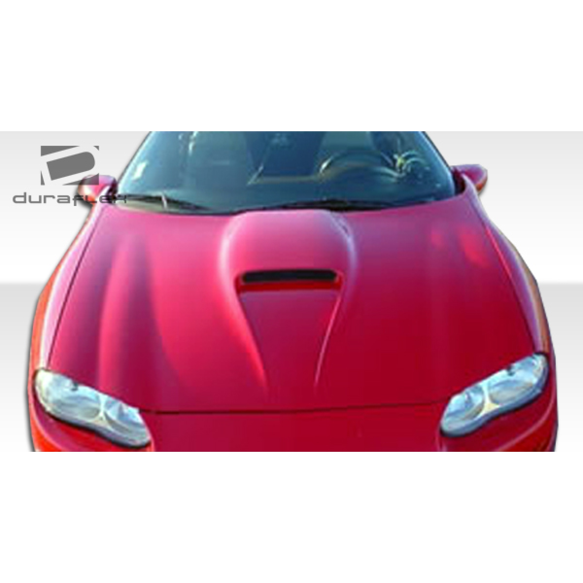 Modify your Chevrolet Camaro 1998 with our Exterior/Hoods - Front view of hood from above angle