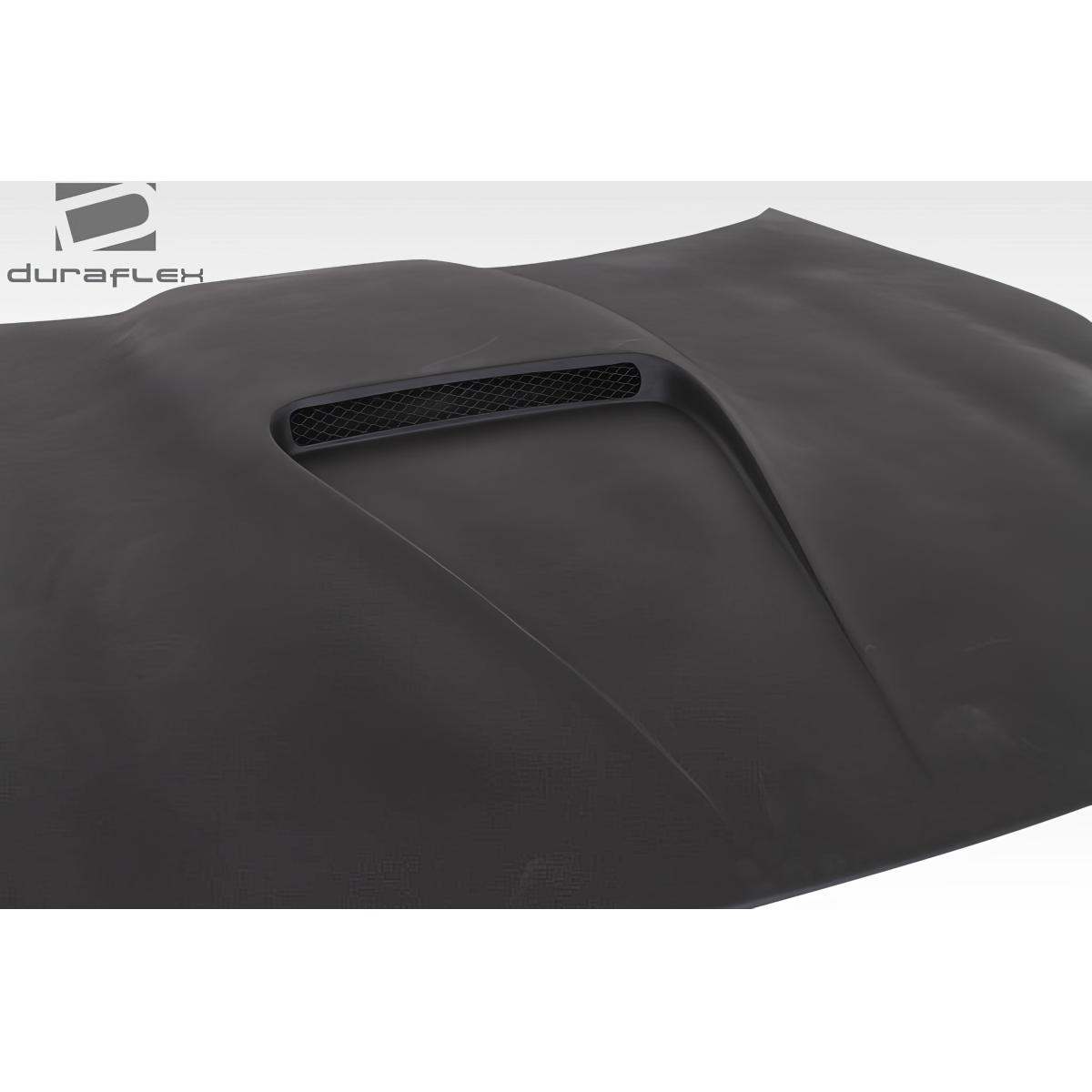 Modify your Chevrolet Camaro 1998 with our Exterior/Hoods - Top angled view of the hood with scoop design