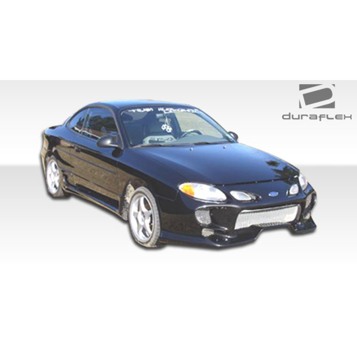 Modify your Ford Escort 1998 with our Exterior/Front Bumpers or Lips - Front angle view of the vehicle