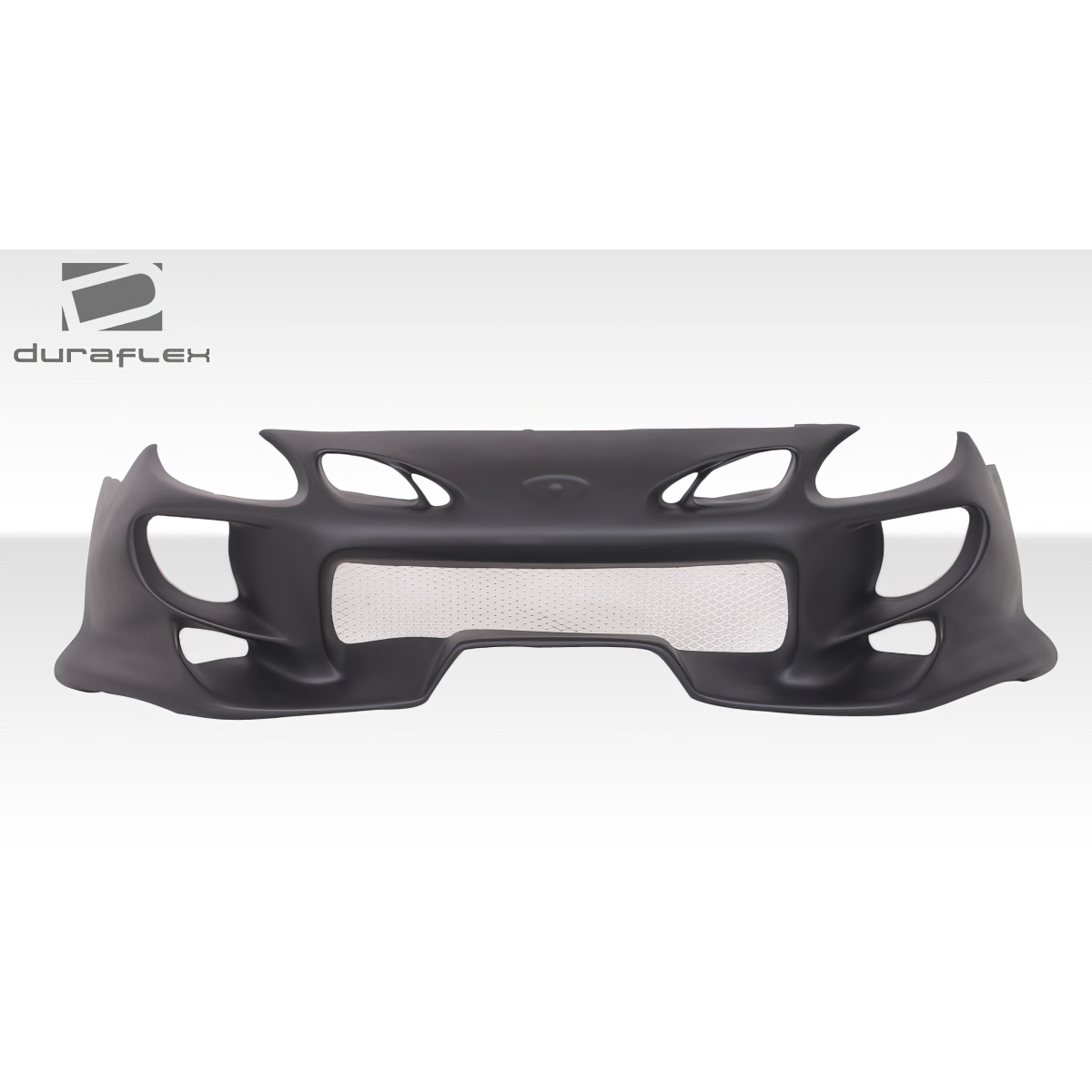 Modify your Ford Escort 1998 with our Exterior/Front Bumpers or Lips - Front view of the bumper at a straight angle
