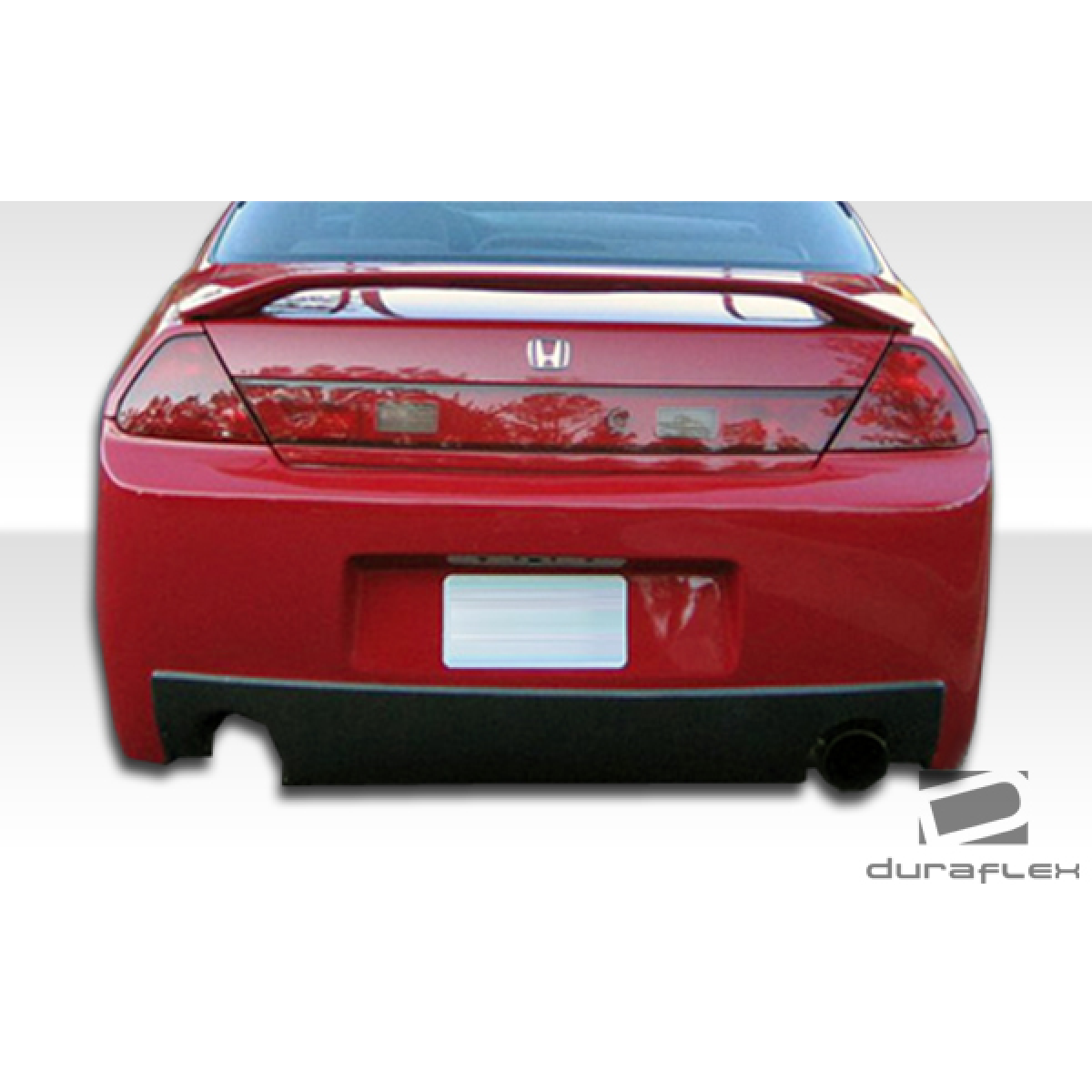 Modify your Honda Accord 1998 with our Exterior/Rear Bumpers - Rear view angle showing bumper design