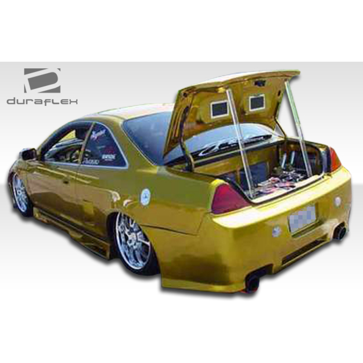 Modify your Honda Accord 1998 with our Exterior/Complete Body Kits - Angle shows rear quarter view of the car