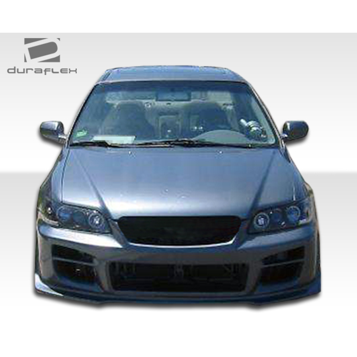 Modify your Honda Accord 1998 with our Exterior/Complete Body Kits - Front view of a Honda Accord showing bumper details