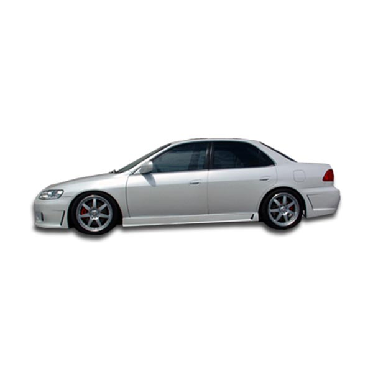 Modify your Honda Accord 1998 with our Exterior/Side Skirts - Side view of vehicle showing side skirts