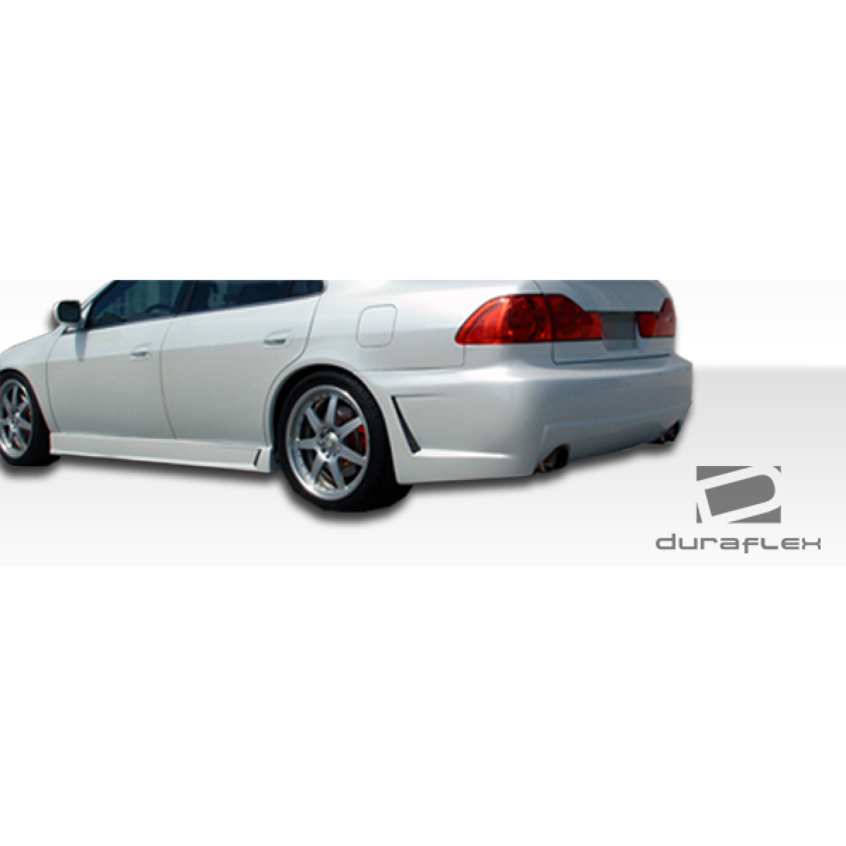 Modify your Honda Accord 1998 with our Exterior/Side Skirts - The image shows a side angle of the car