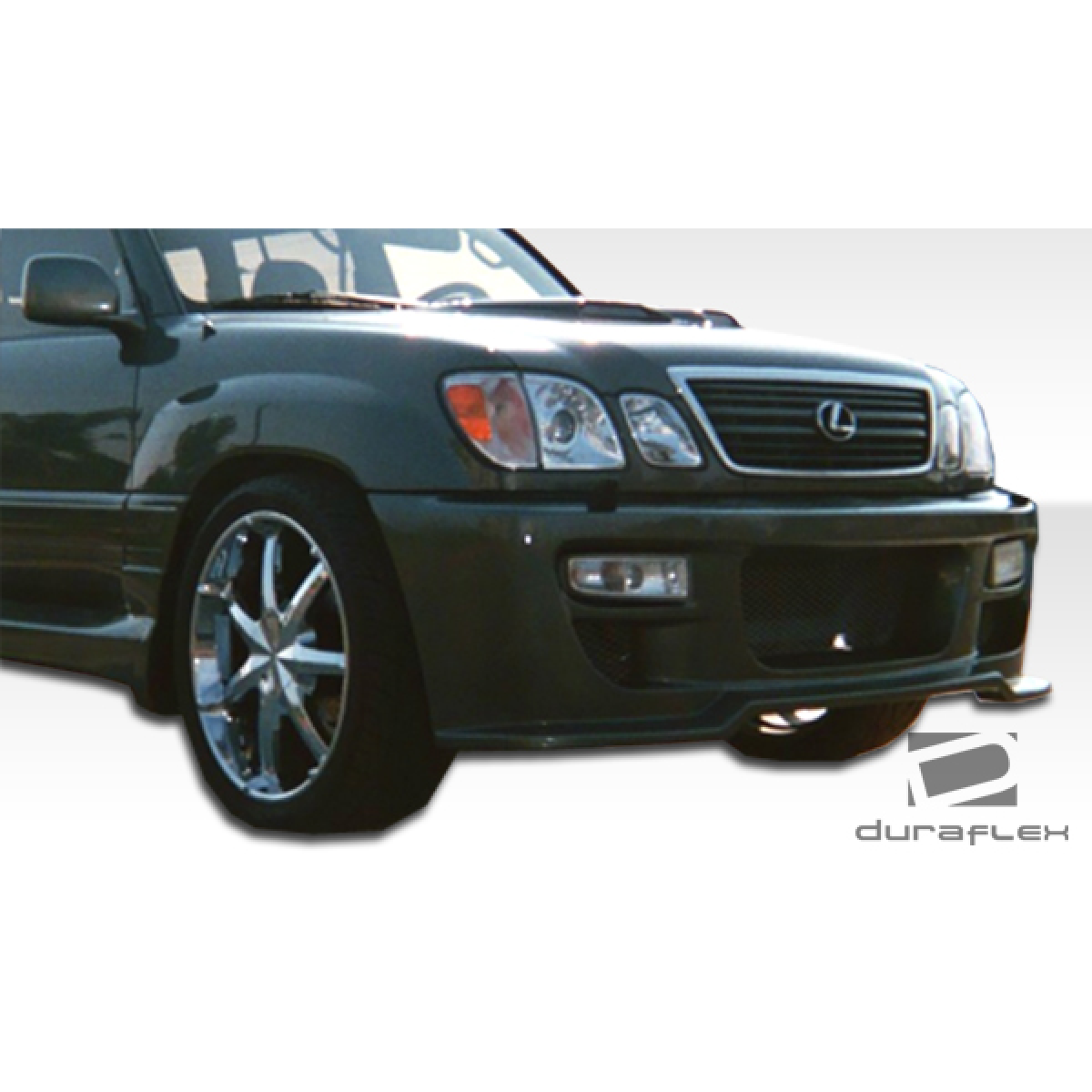 Modify your Lexus LX470 1998 with our Exterior/Front Bumpers or Lips - Angled view of the front of the Lexus LX470