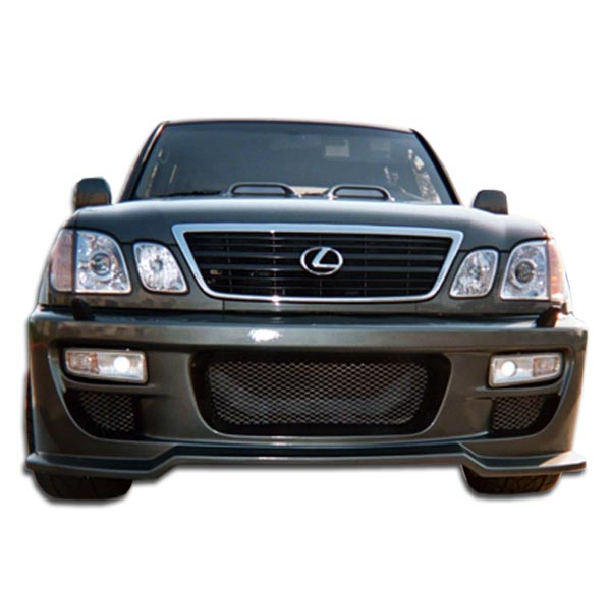 Modify your Lexus LX470 1998 with our Exterior/Front Bumpers or Lips - Front angle view of front bumper part