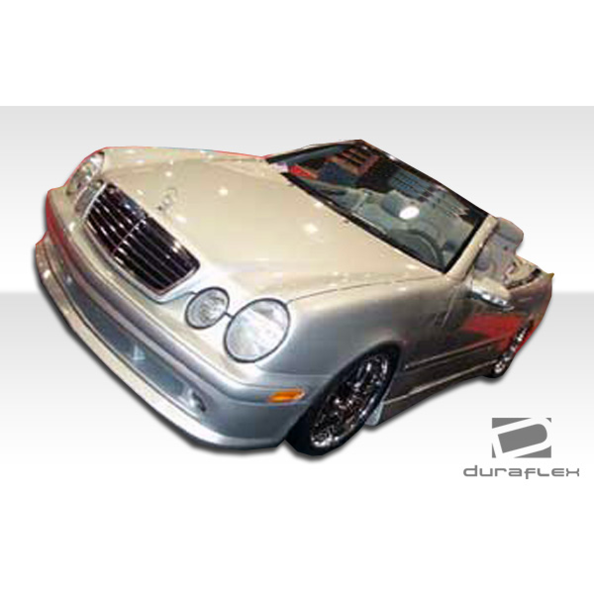 Modify your Mercedes-Benz CLK-Class 1998 with our Exterior/Front Bumpers or Lips - Vehicle shown at a frontal angle