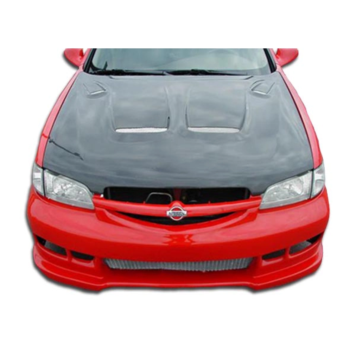 LASTA★バンパープレート180kg+2.5*2枚 1.25*2枚 1998-2001 Nissan Altima Duraflex Spyder Front Bumper - 1 Piece
