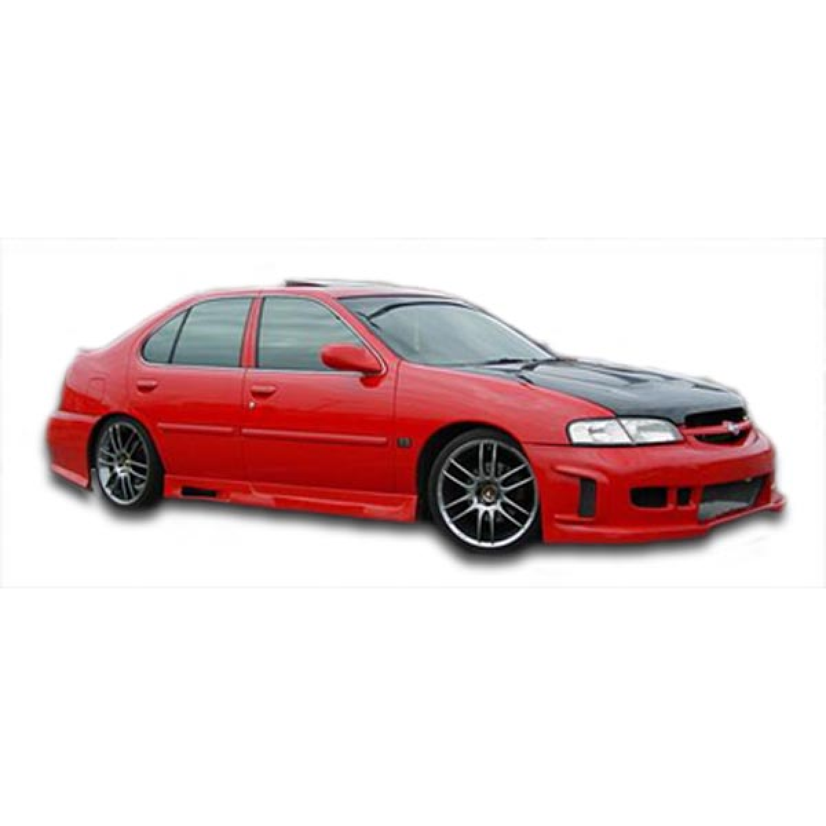 Modify your Nissan Altima 1998 with our Exterior/Complete Body Kits - The image shows a side angle view of the car