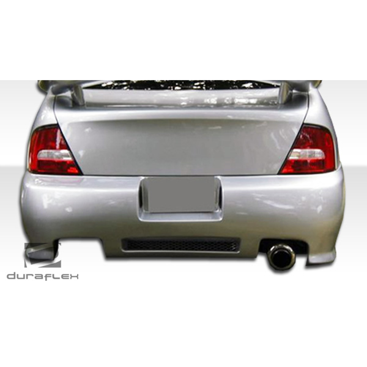 Modify your Nissan Altima 1998 with our Exterior/Rear Bumpers or Lips - Part shown from a slightly elevated rear view