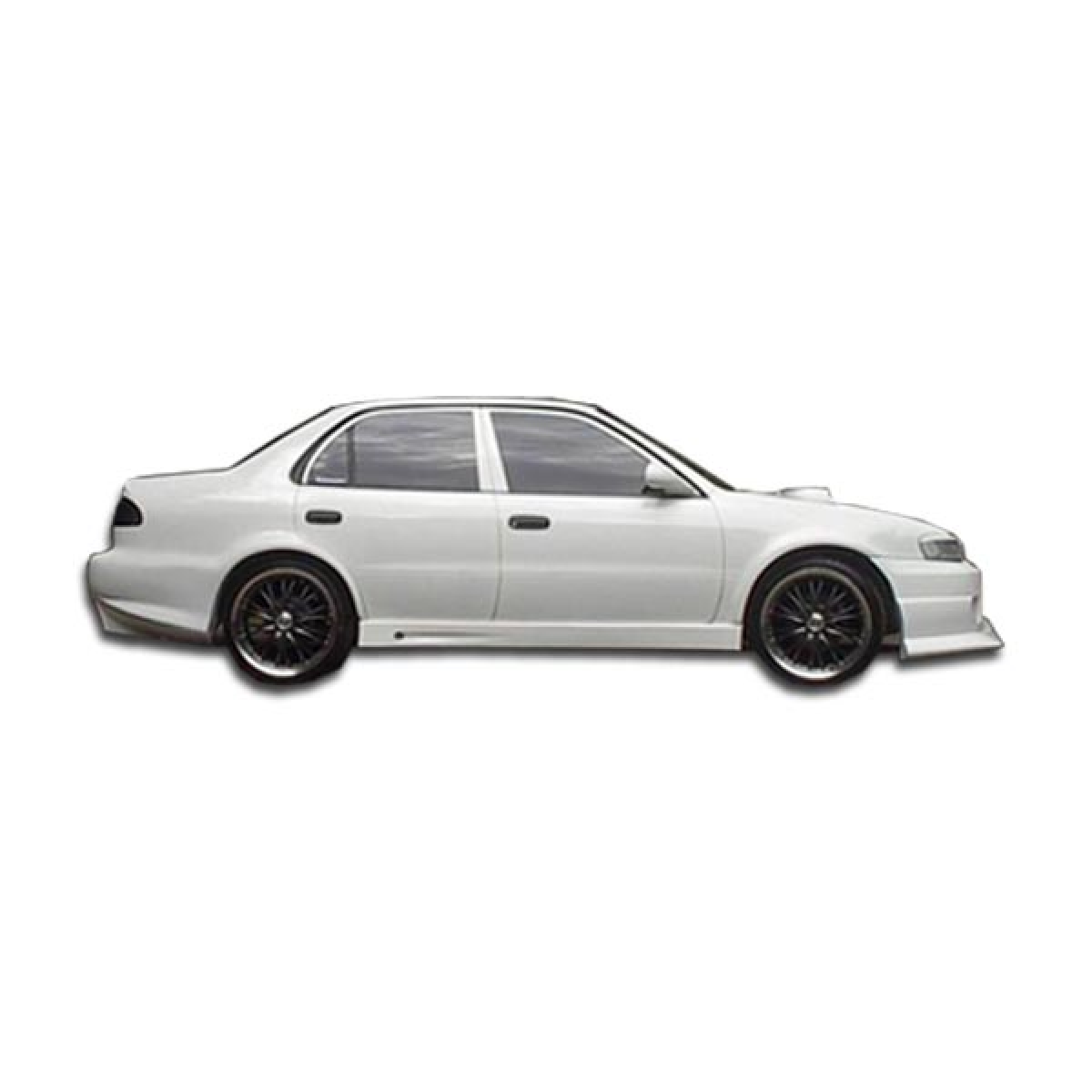 Modify your GEO Prizm 1993 with our Exterior/Complete Body Kits - Side view angle of a vehicle part