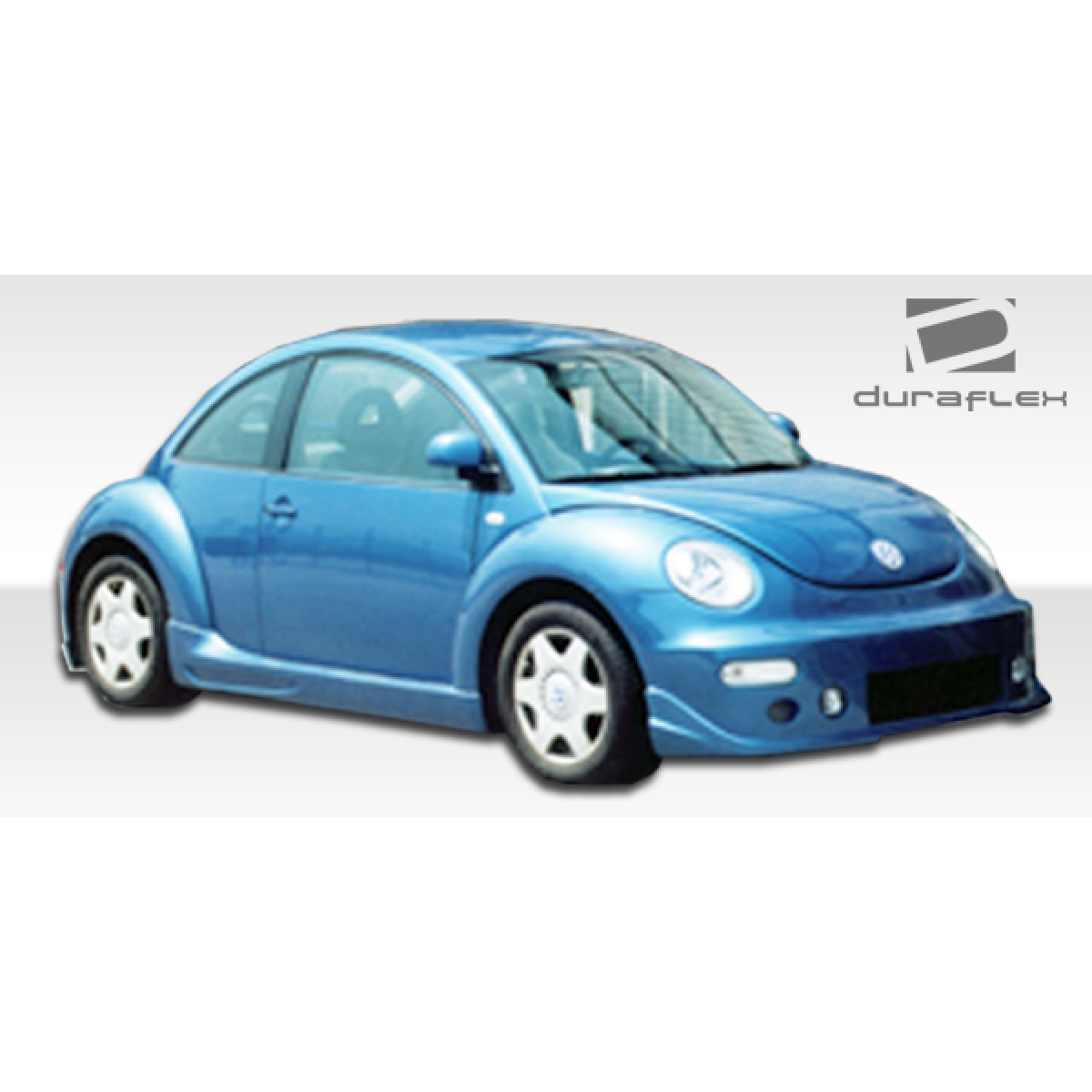 Modify your Volkswagen Beetle 1998 with our Exterior/Front Bumpers or Lips - Front three quarter view of the vehicle