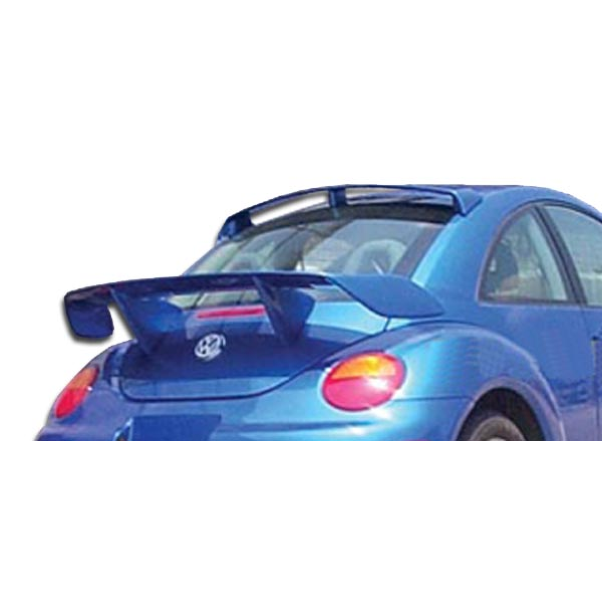 Modify your Volkswagen Beetle 1998 with our Exterior/Wings - View from slightly above rear at an angle