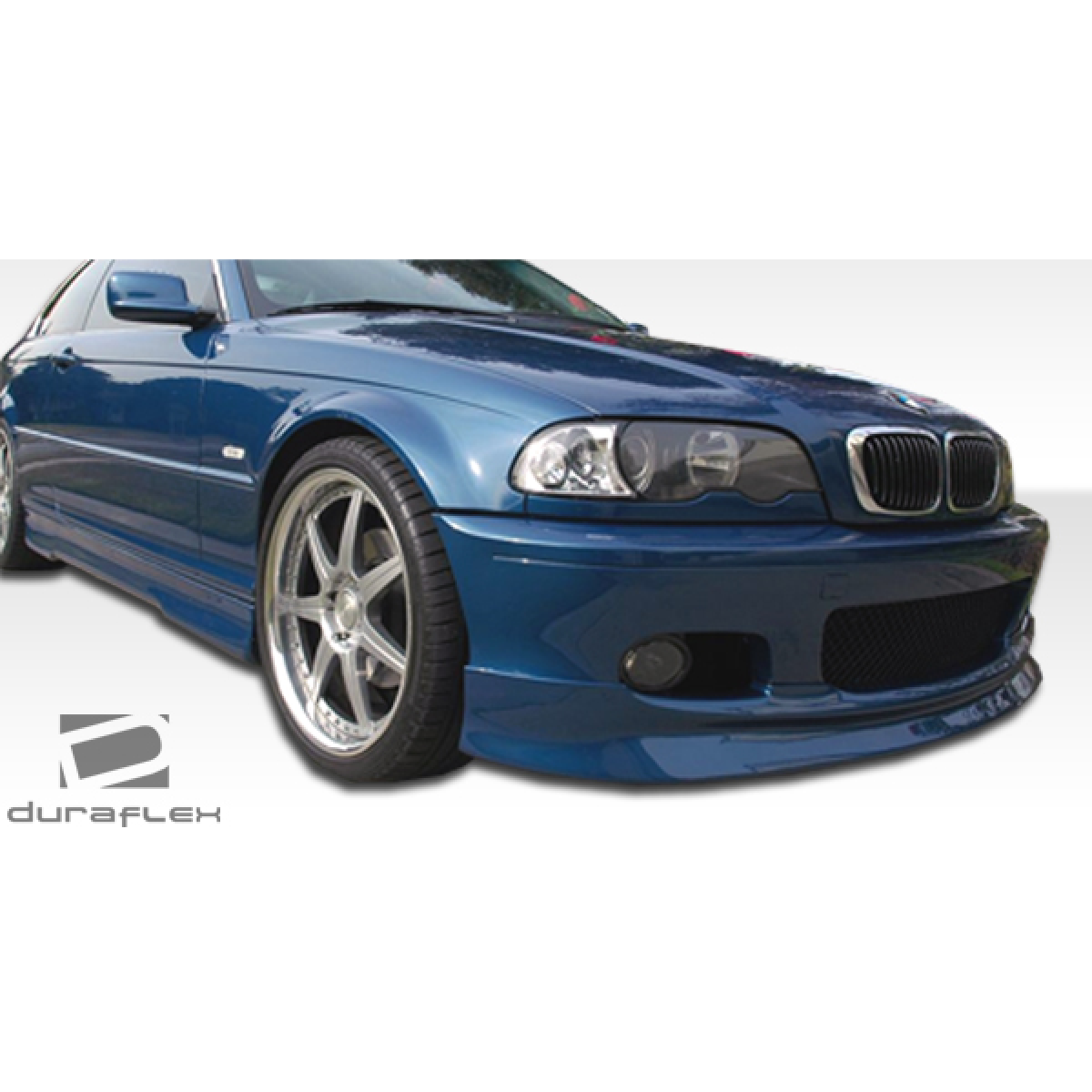 Modify your BMW 3-Series 2000 with our Exterior/Front Lips - Front angle view of BMW 3 Series E46