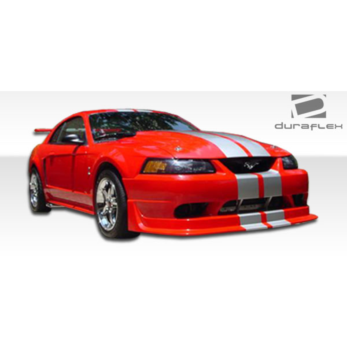 Modify your Ford Mustang 1999 with our Exterior/Front Bumpers or Lips - Front angle view of the vehicle