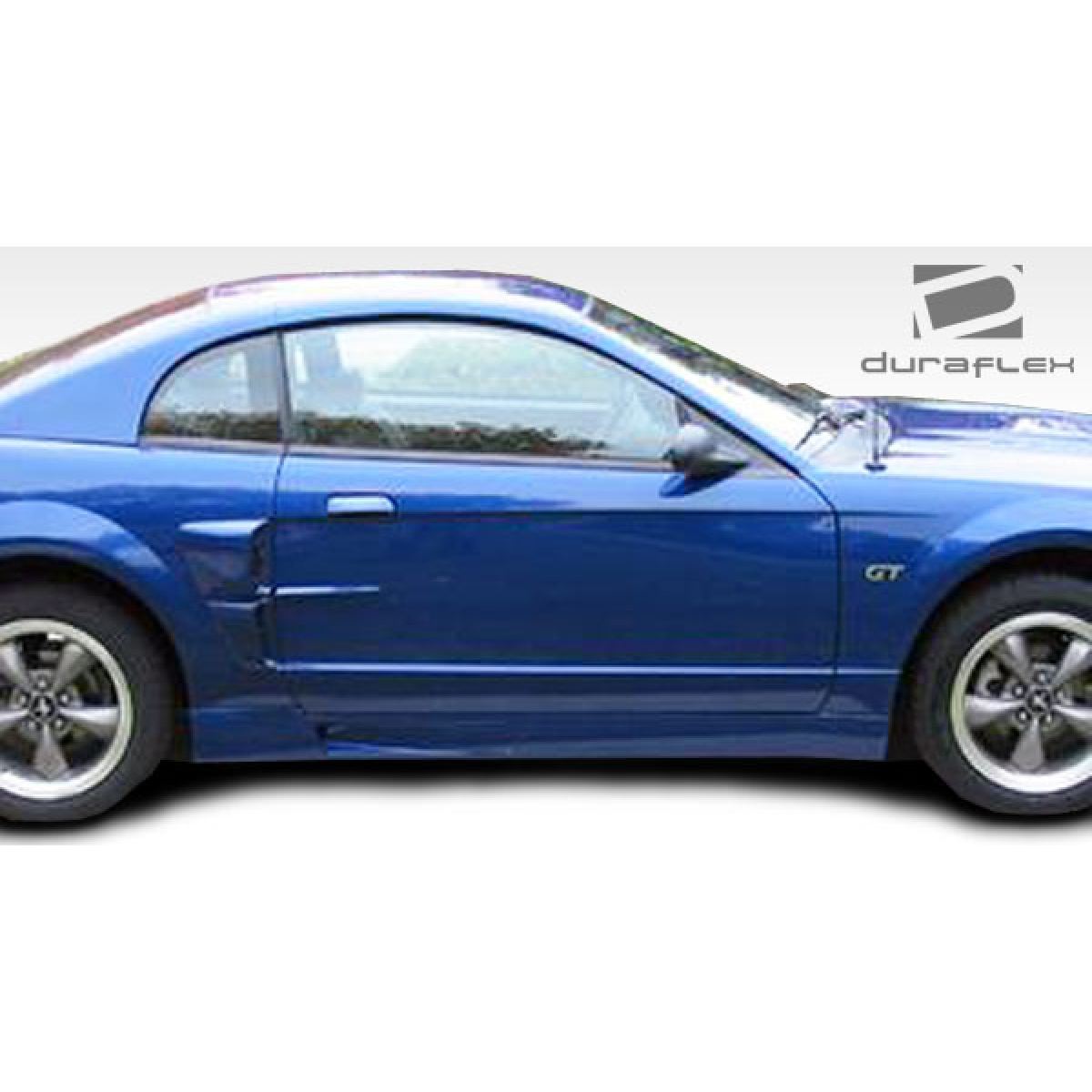 Modify your Ford Mustang 1999 with our Exterior/Scoops - Side view of the vehicle part from the left