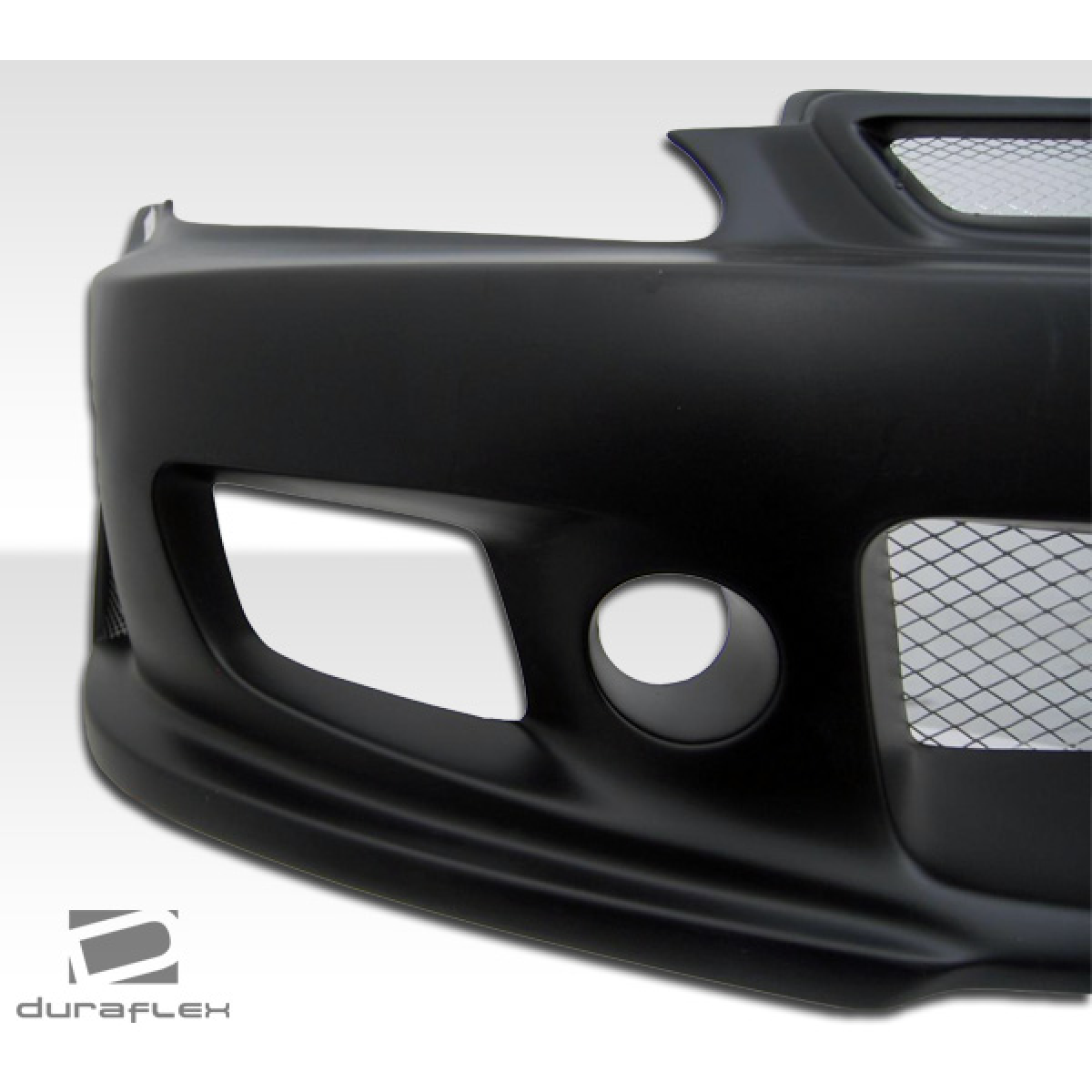 Modify your Honda Civic 1999 with our Exterior/Front Bumpers or Lips - Angled view showing bumper design and features