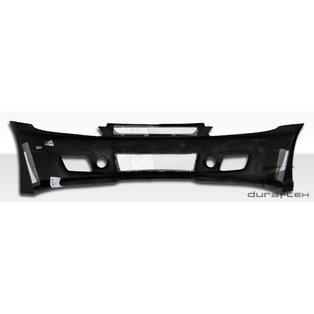 Modify your Honda Civic 1999 with our Exterior/Front Bumpers or Lips - Front view of bumper part assembled horizontally