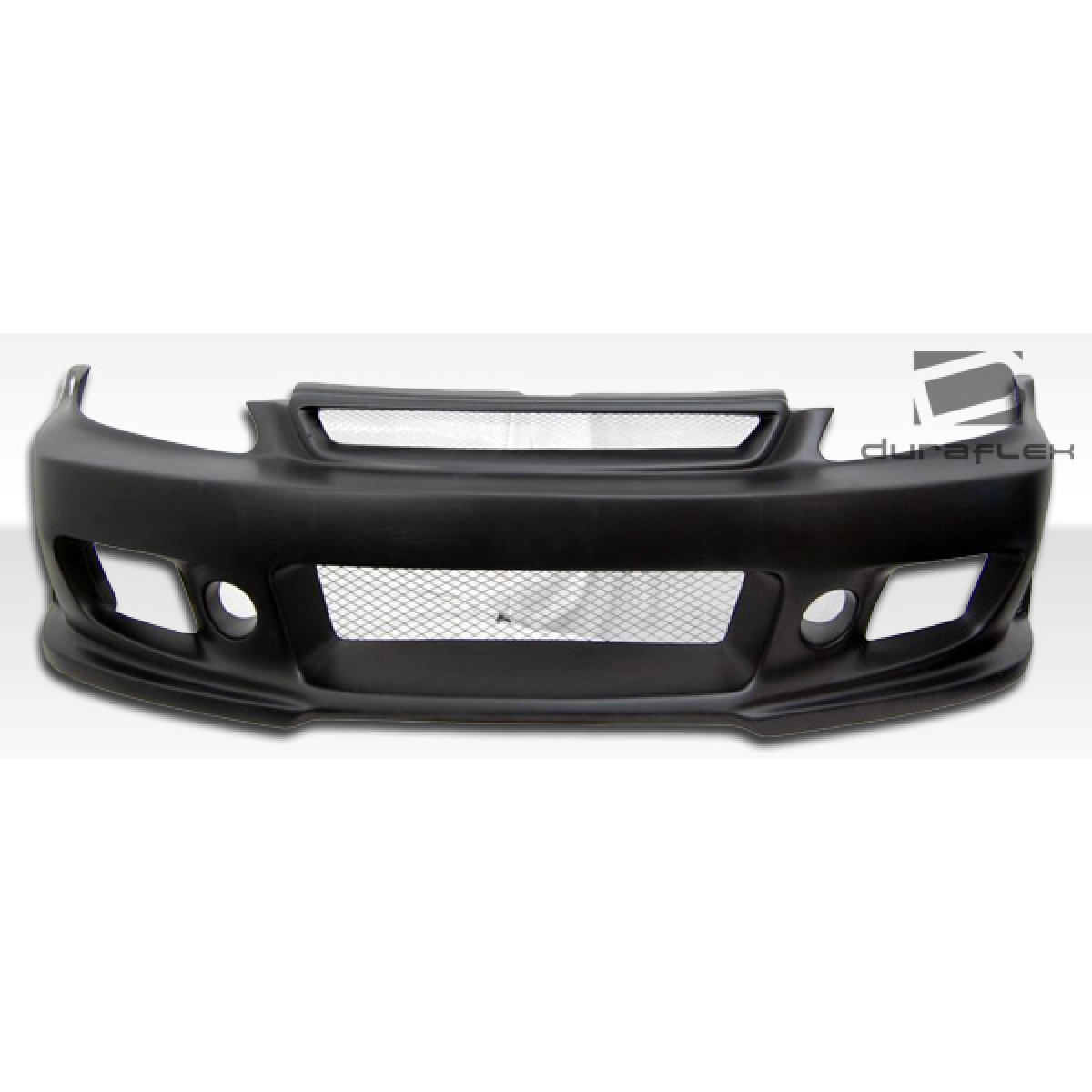 Modify your Honda Civic 1999 with our Exterior/Front Bumpers or Lips - Straight on view of front bumper part