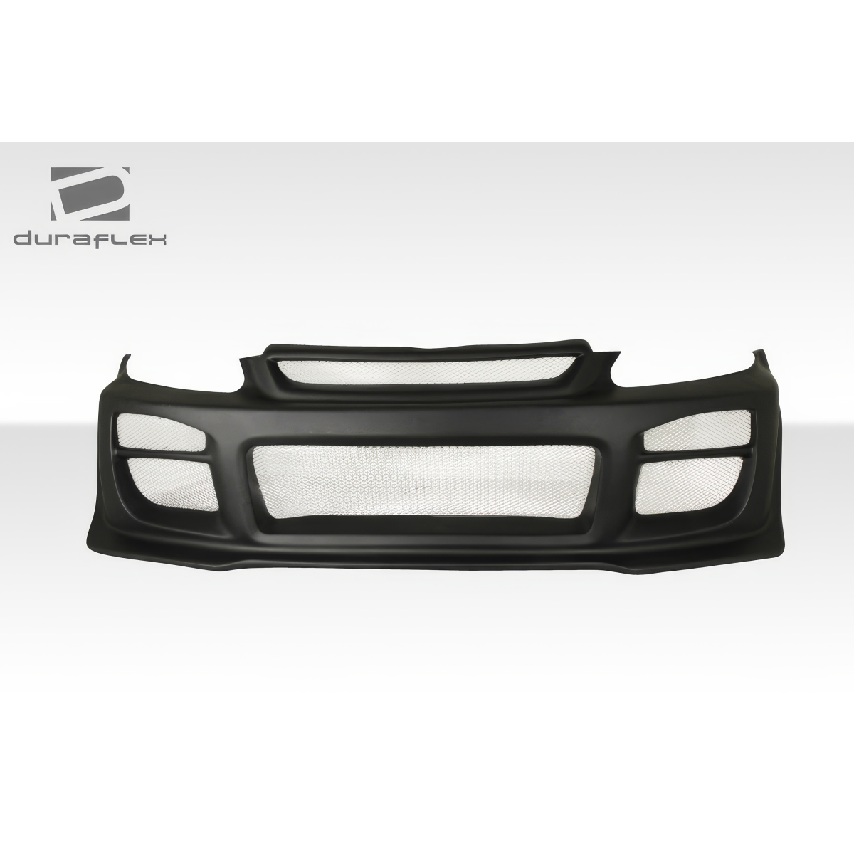 Modify your Honda Civic 1999 with our Exterior/Complete Body Kits - Front view of bumper part showing design angle