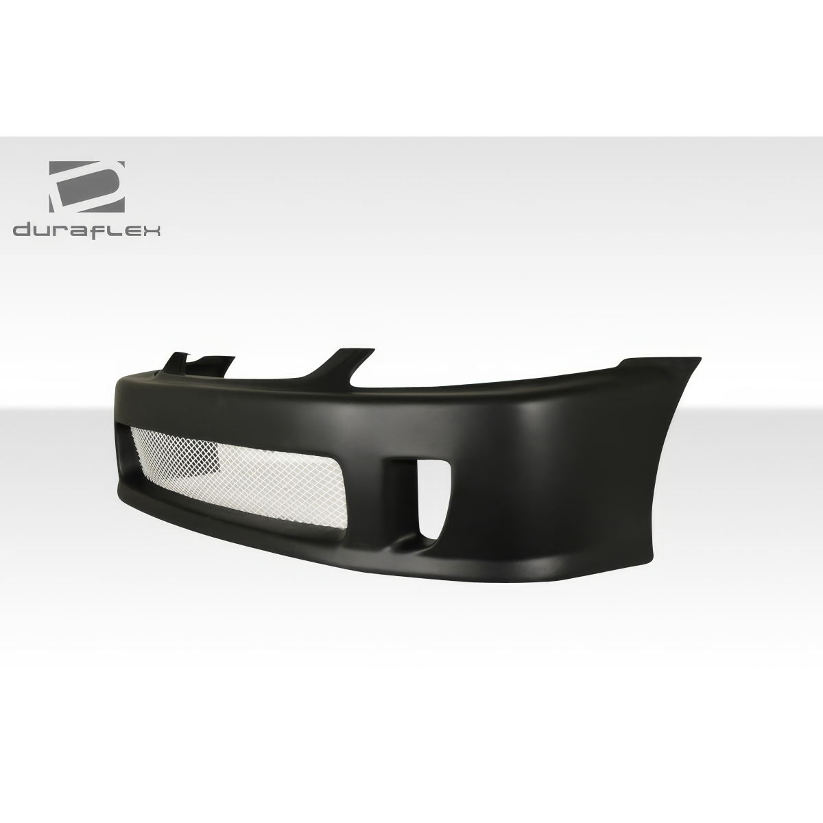 Modify your Honda Civic 1999 with our Exterior/Front Bumpers or Lips - Part viewed from a slight side angle