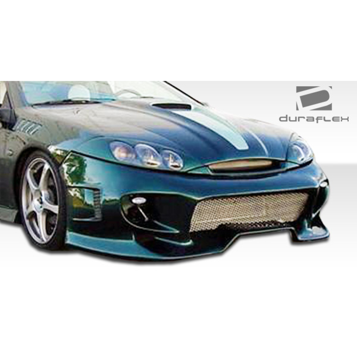 Modify your Mercury Cougar 1999 with our Exterior/Front Bumpers or Lips - Front angle view of a custom car bumper