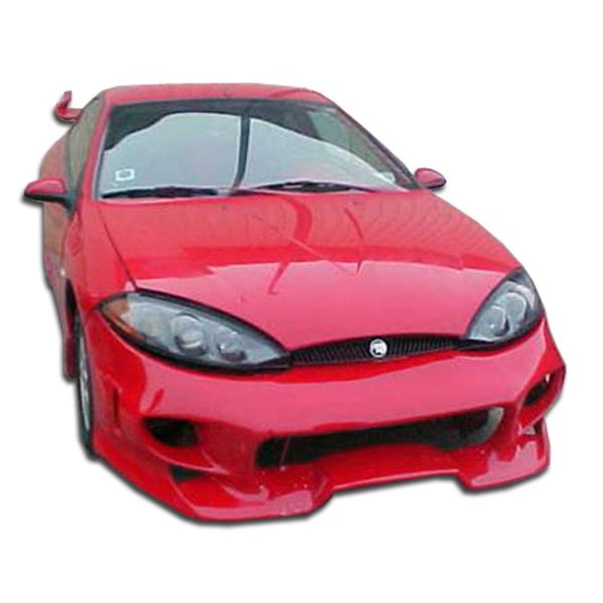 Modify your Mercury Cougar 1999 with our Exterior/Front Bumpers or Lips - Front view of the vehicle at an angle