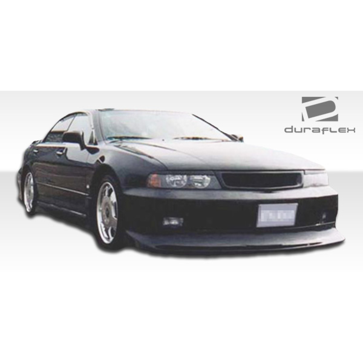 Modify your Mitsubishi Diamante 1997 with our Exterior/Side Skirts - Front angle showing side skirts of the vehicle