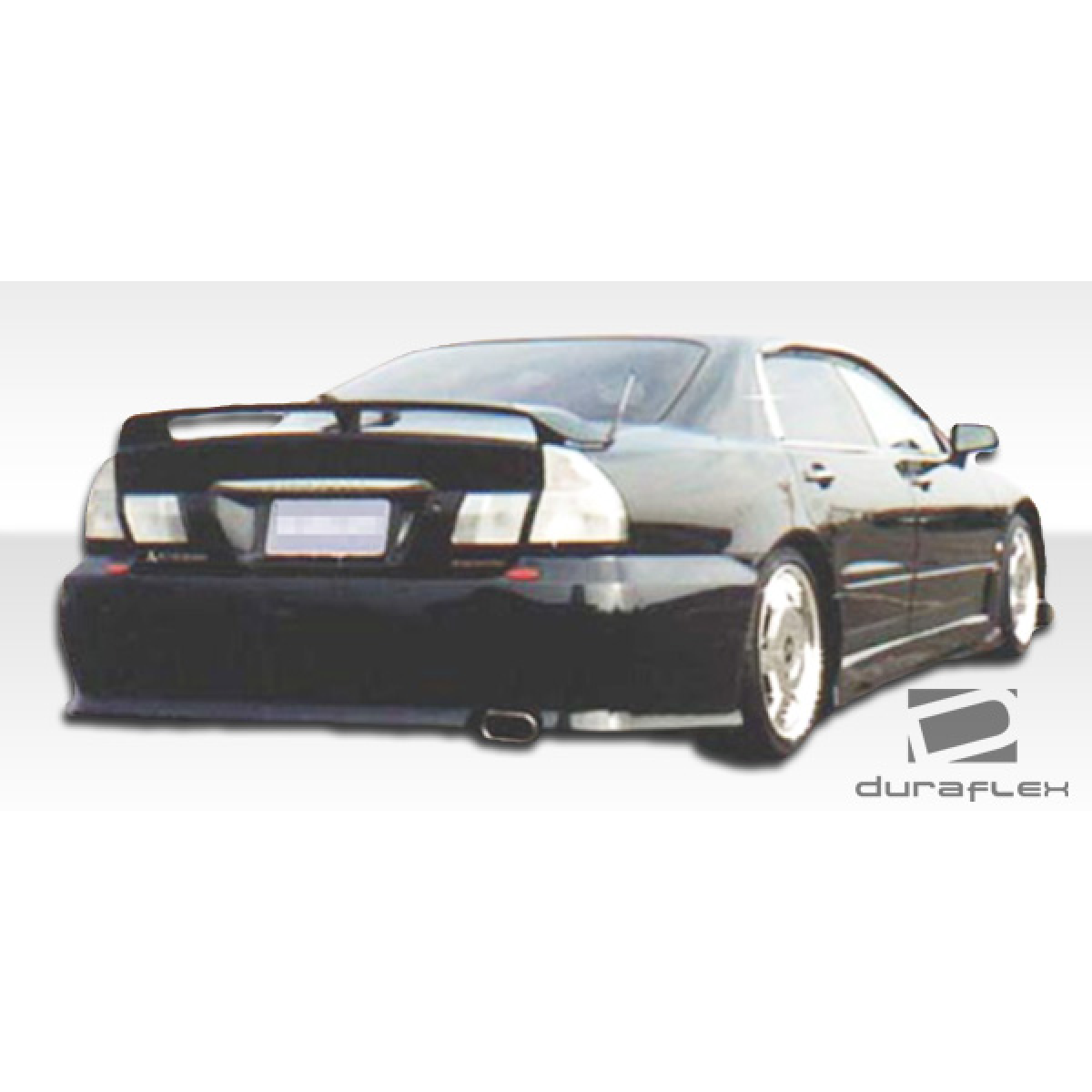 Modify your Mitsubishi Diamante 1997 with our Exterior/Side Skirts - Viewing from a slightly elevated rear angle