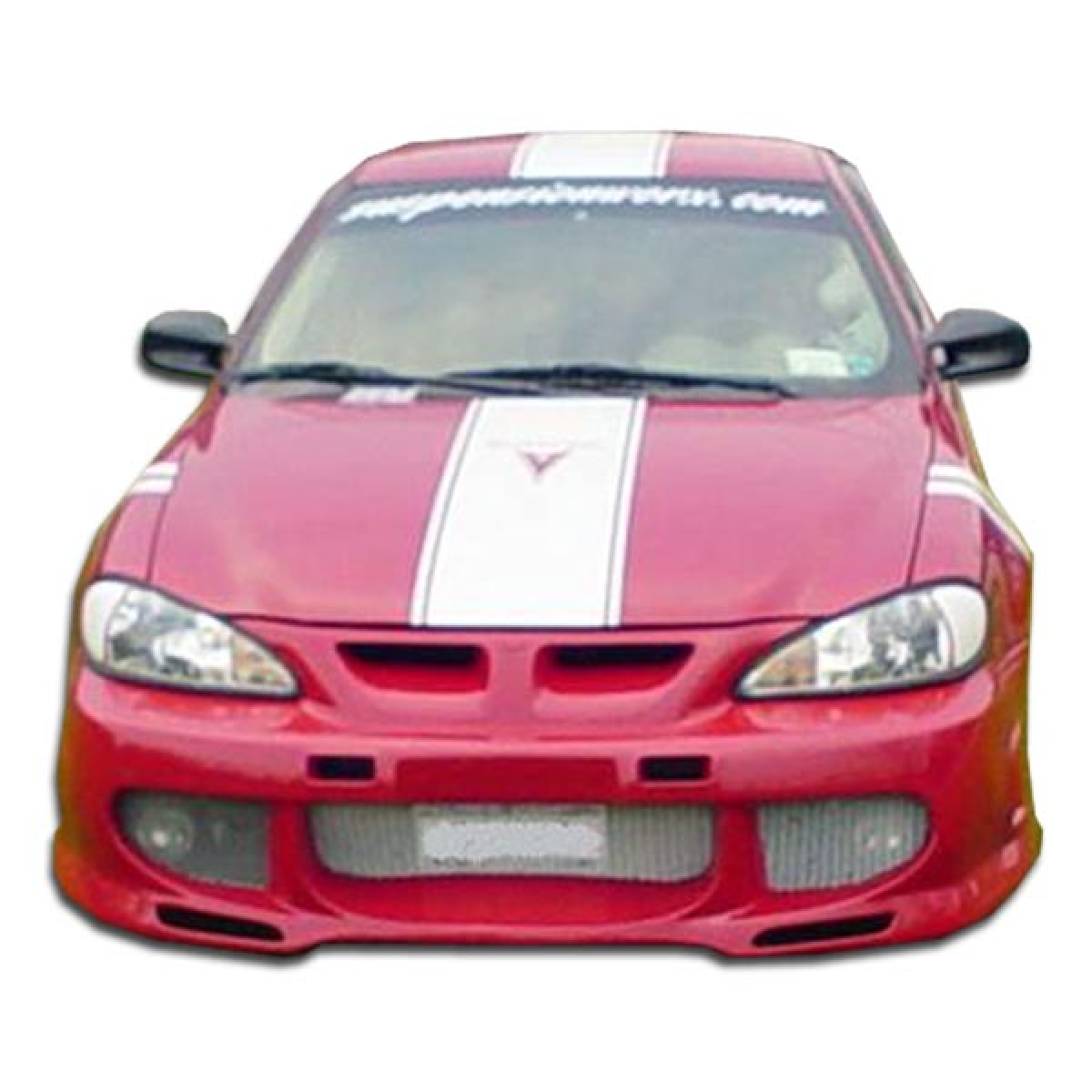 Modify your Pontiac Grand Am 1999 with our Exterior/Front Bumpers or Lips - Front view at a slight angle