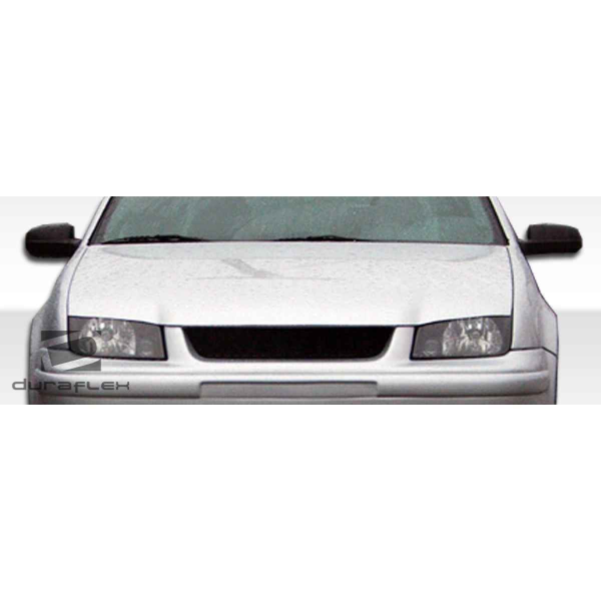 Modify your Volkswagen Jetta 1999 with our Exterior/Hoods - Front view of a Volkswagen Jetta part