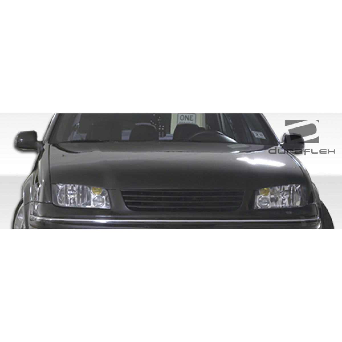 Modify your Volkswagen Jetta 1999 with our Exterior/Hoods - Front view of the Volkswagen Jetta hood