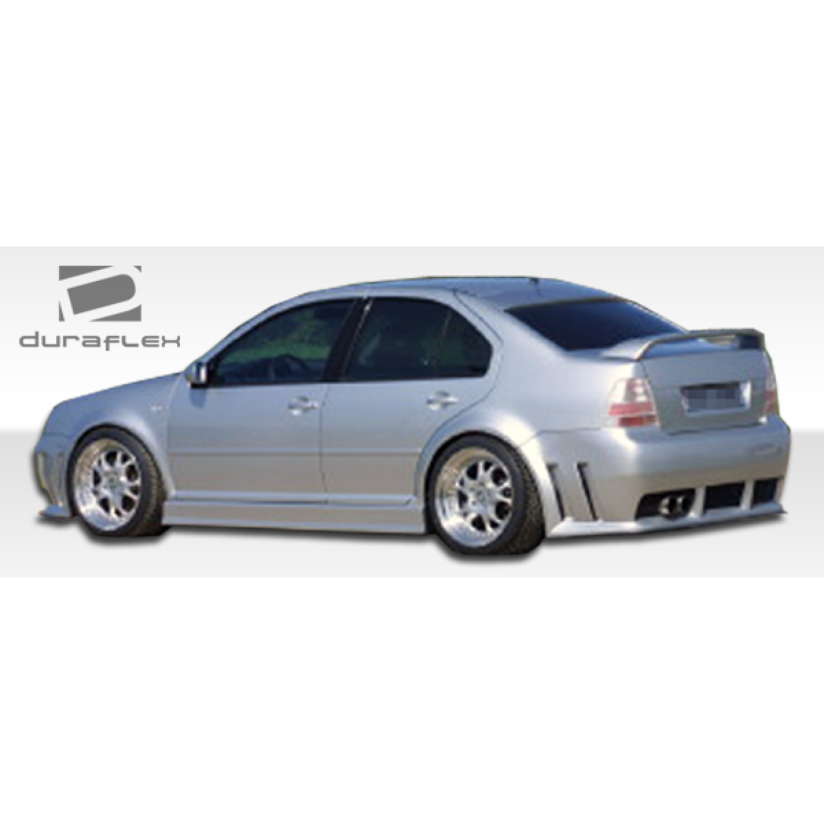 Modify your Volkswagen Jetta 1999 with our Exterior/Complete Body Kits - View from the rear at a slight angle