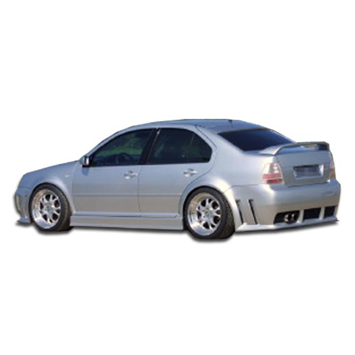 Modify your Volkswagen Jetta 1999 with our Exterior/Complete Body Kits - Side view of a modified Volkswagen Jetta