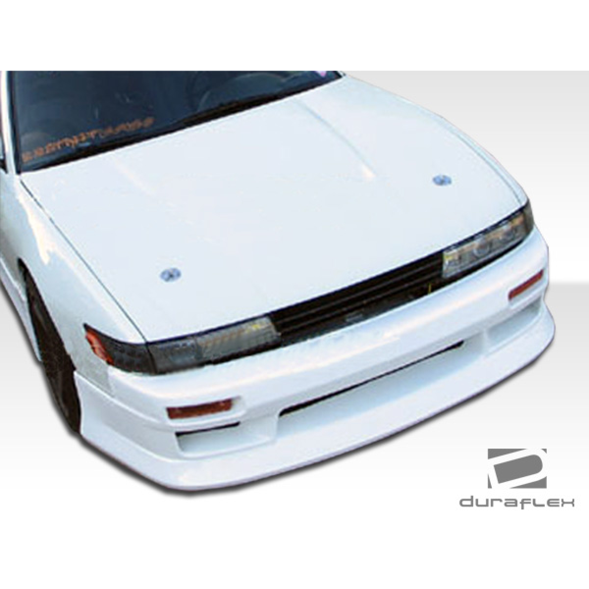 Modify your Nissan Silvia 1989 with our Exterior/Front Bumpers or Lips - Front view angle of the Nissan Silvia S13