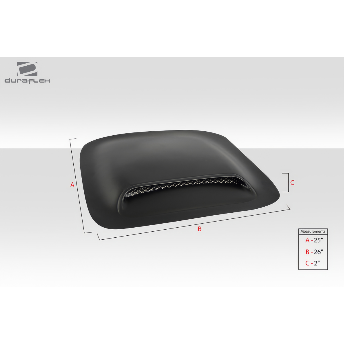 Modify your Universal   with our Exterior/Hoods - Part shown at a slight angle from above
