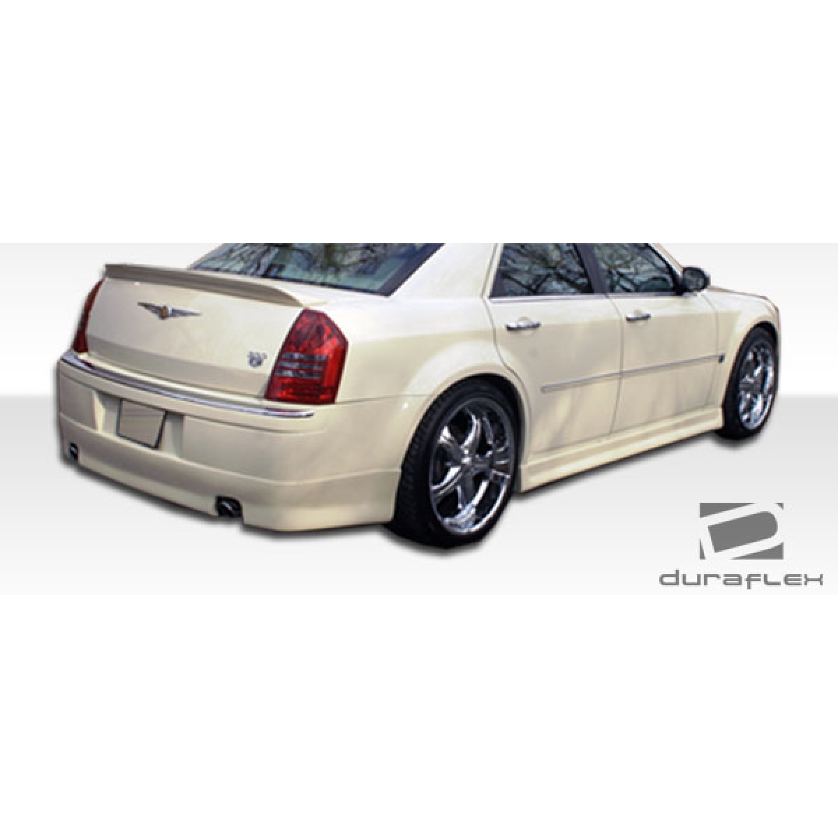 Modify your Chrysler 300 2005 with our Exterior/Complete Body Kits - Angled view from the rear right side