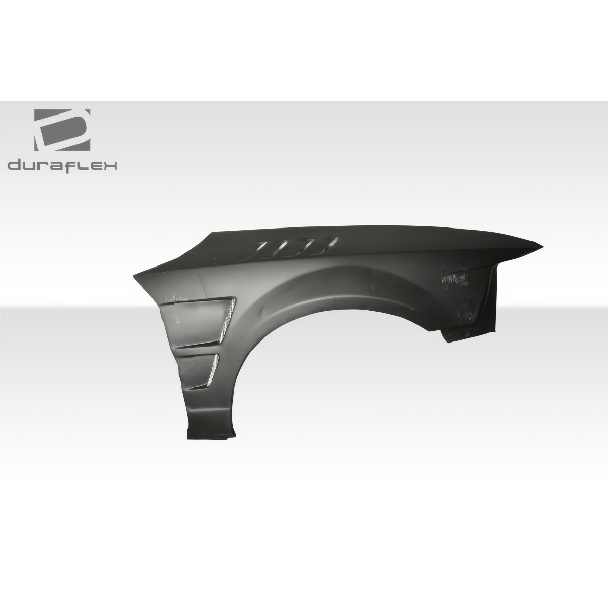 Modify your Ford Mustang 1999 with our Exterior/Fenders - Profile view of fender part angled left