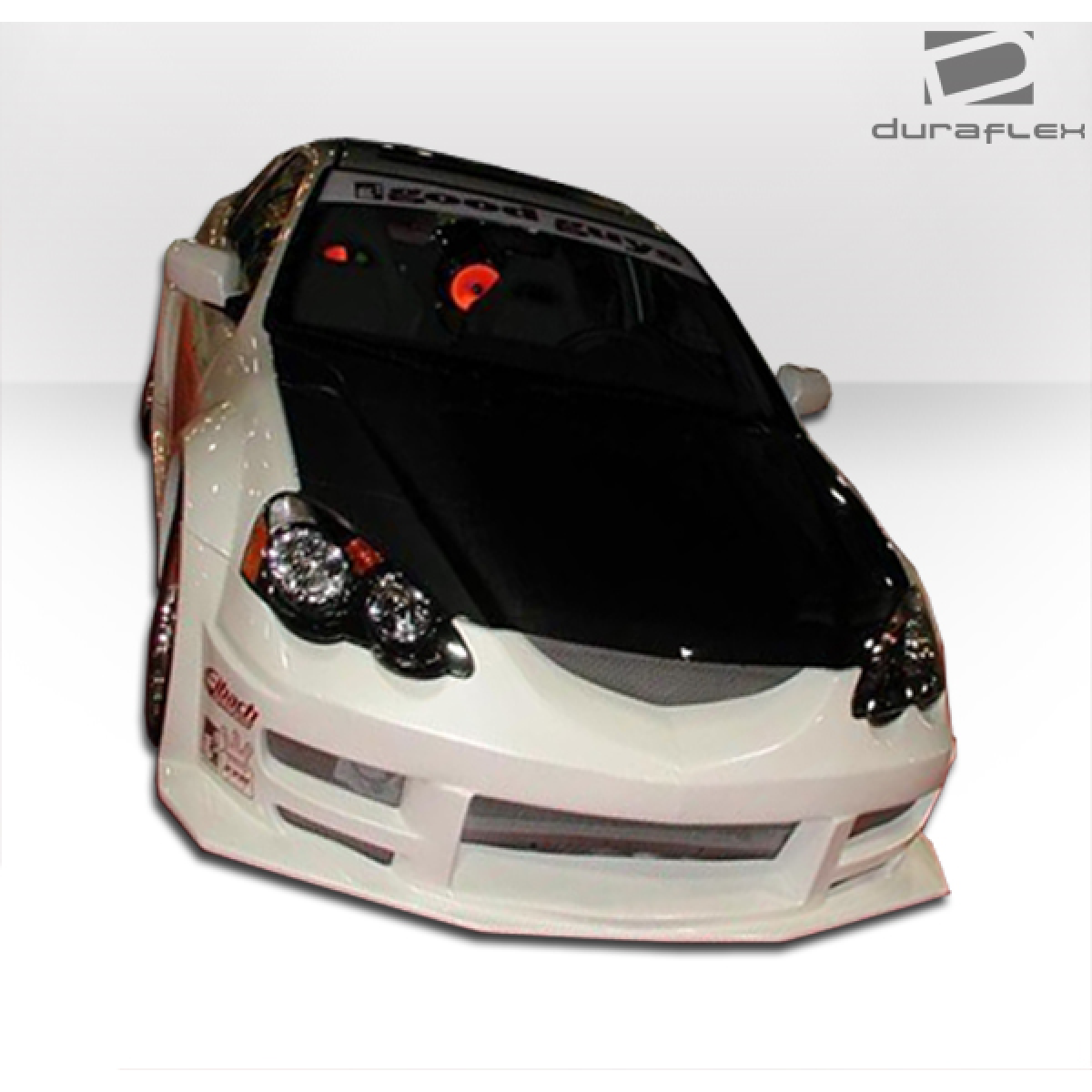 Modify your Acura RSX 2002 with our Exterior/Fenders - Front angle view of the vehicle and fenders